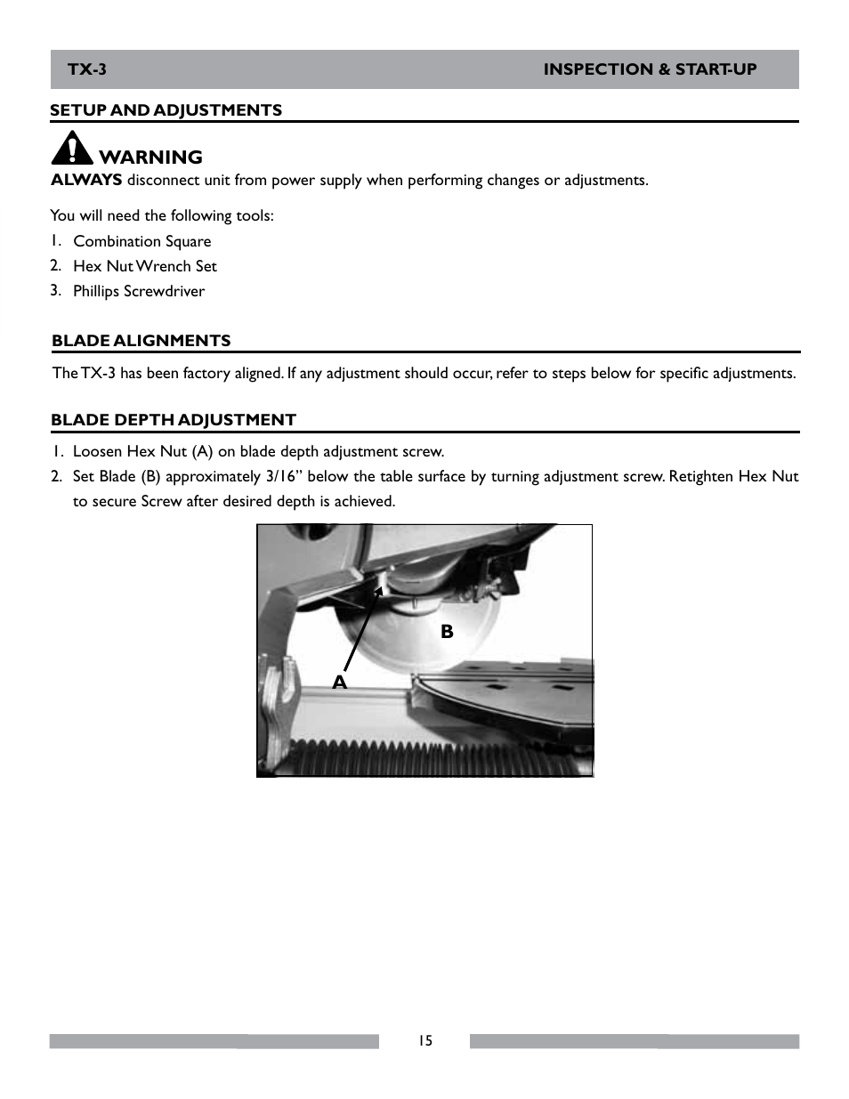 MK Diamond TX-3 User Manual | Page 15 / 52