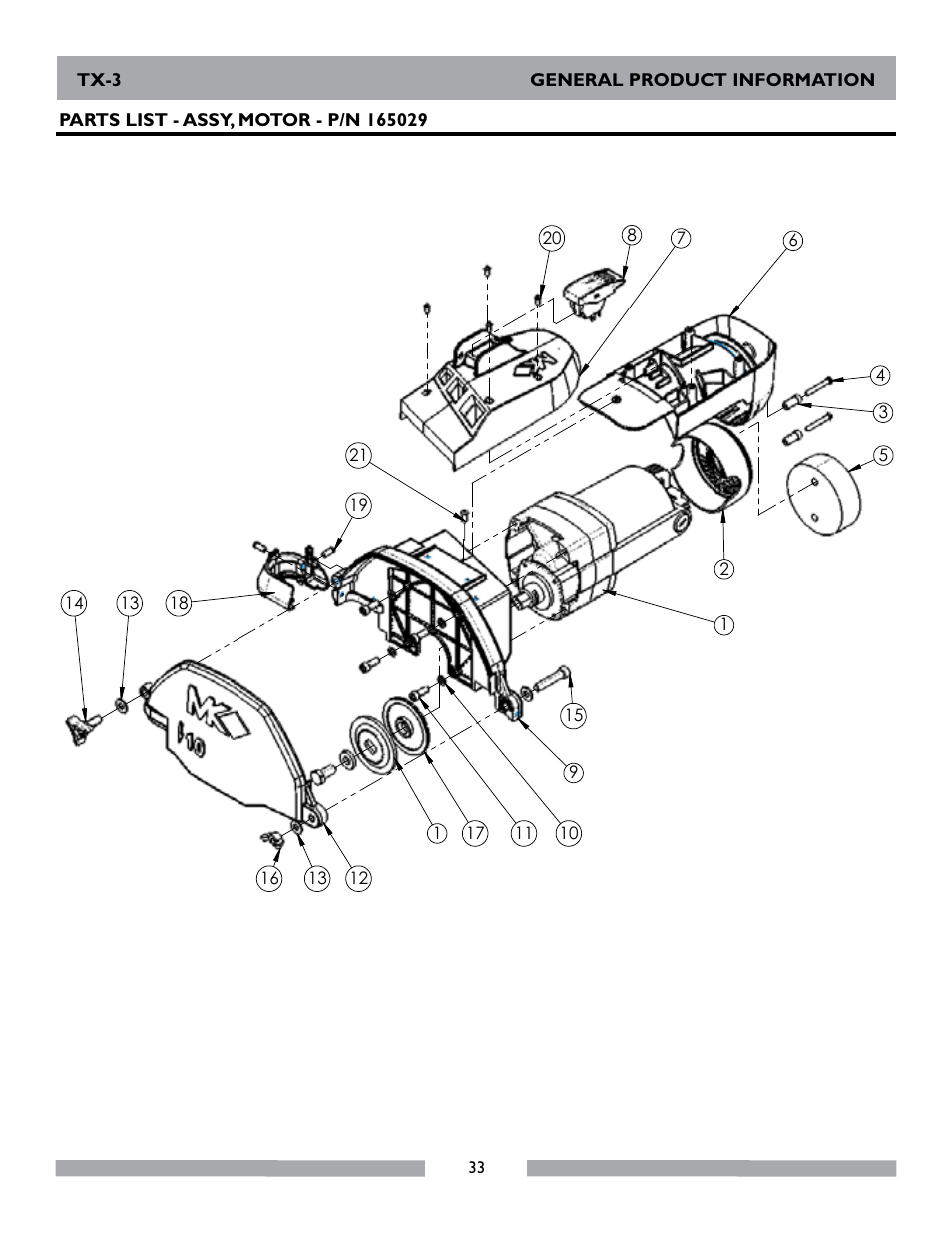 MK Diamond TX-3 User Manual | Page 33 / 52