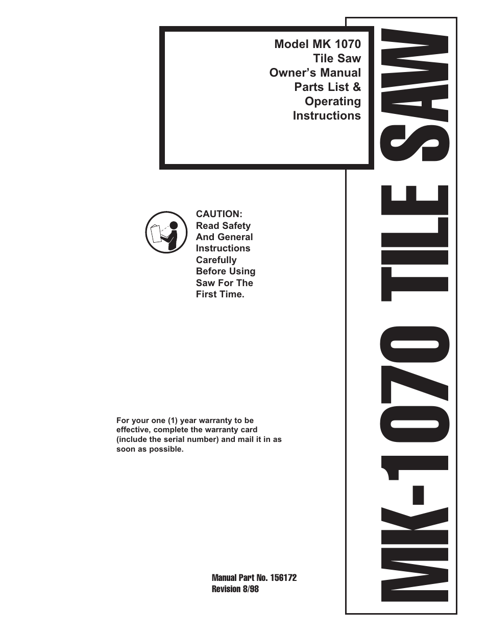 MK Diamond MK1070 User Manual | 22 pages