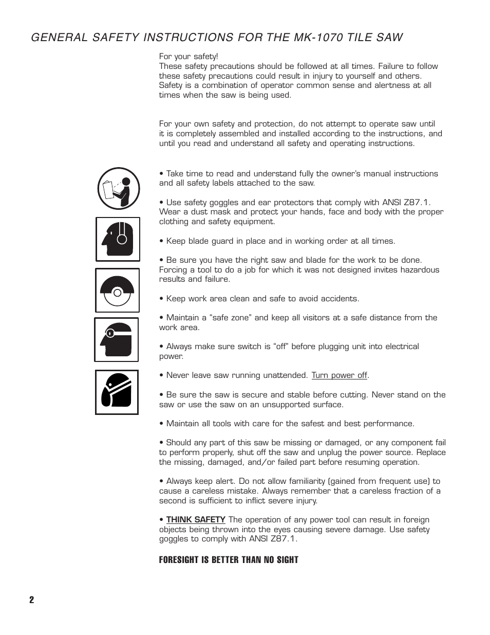 MK Diamond MK1070 User Manual | Page 3 / 22