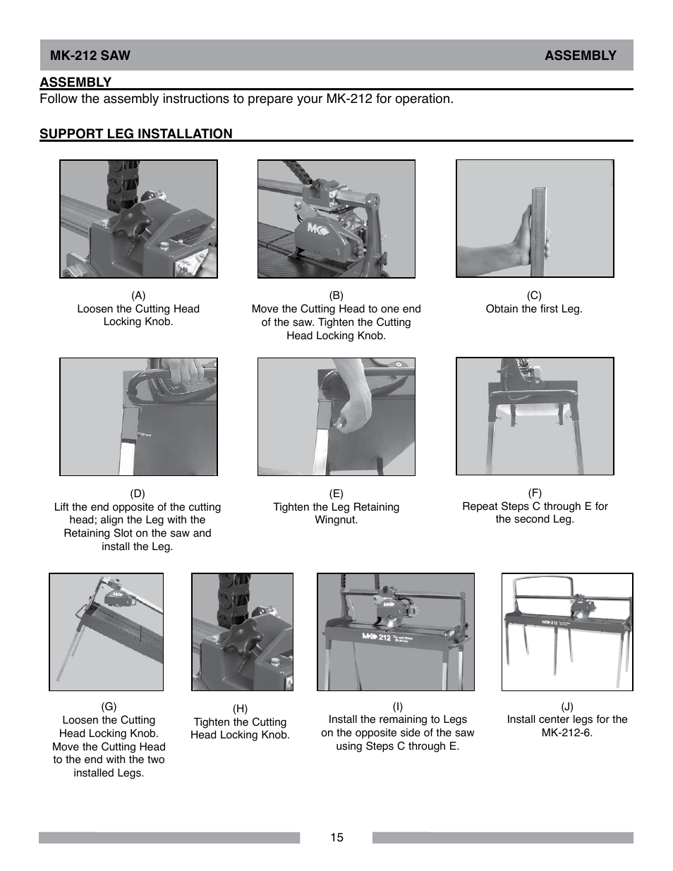 MK Diamond MK-212 User Manual | Page 15 / 52