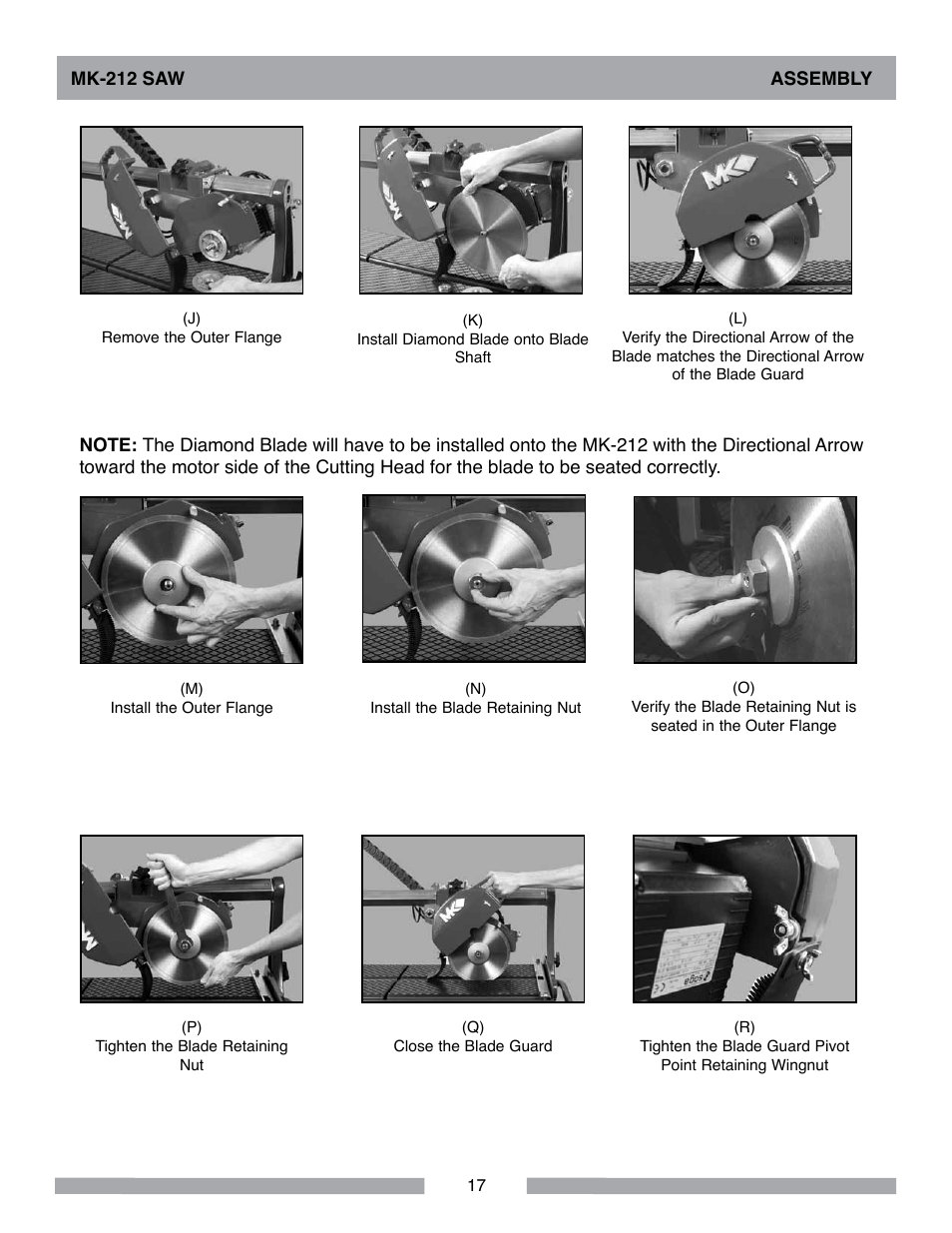 MK Diamond MK-212 User Manual | Page 17 / 52
