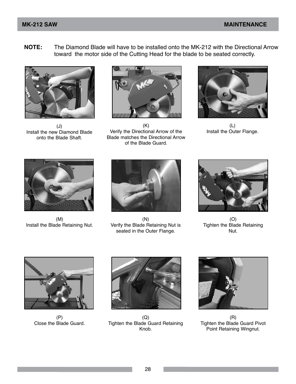 MK Diamond MK-212 User Manual | Page 28 / 52