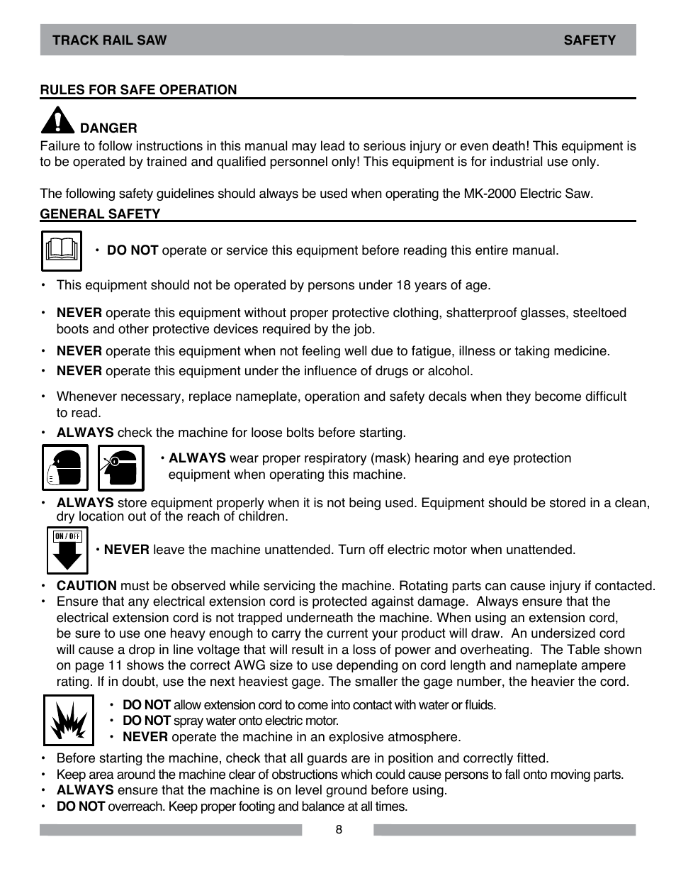 MK Diamond MK-1590 User Manual | Page 8 / 36