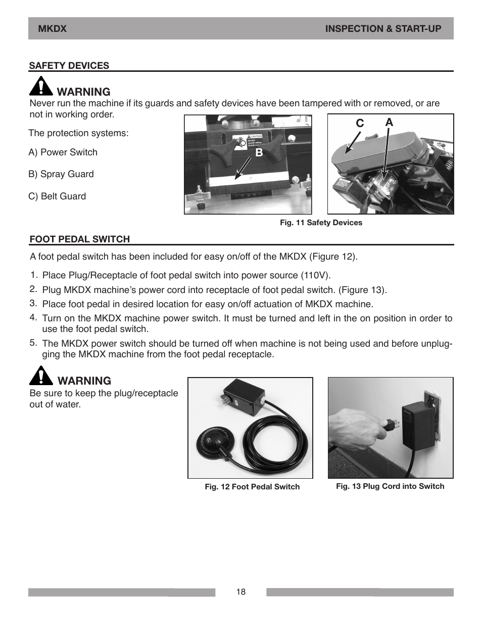 MK Diamond MKDX Profile Milling Machine User Manual | Page 18 / 40