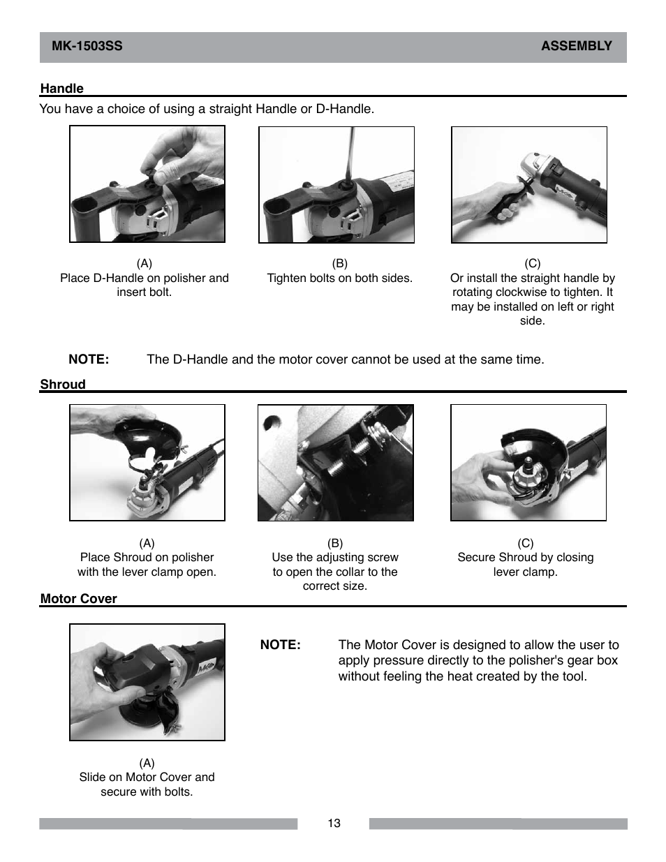 MK Diamond MK-1503SS User Manual | Page 13 / 24