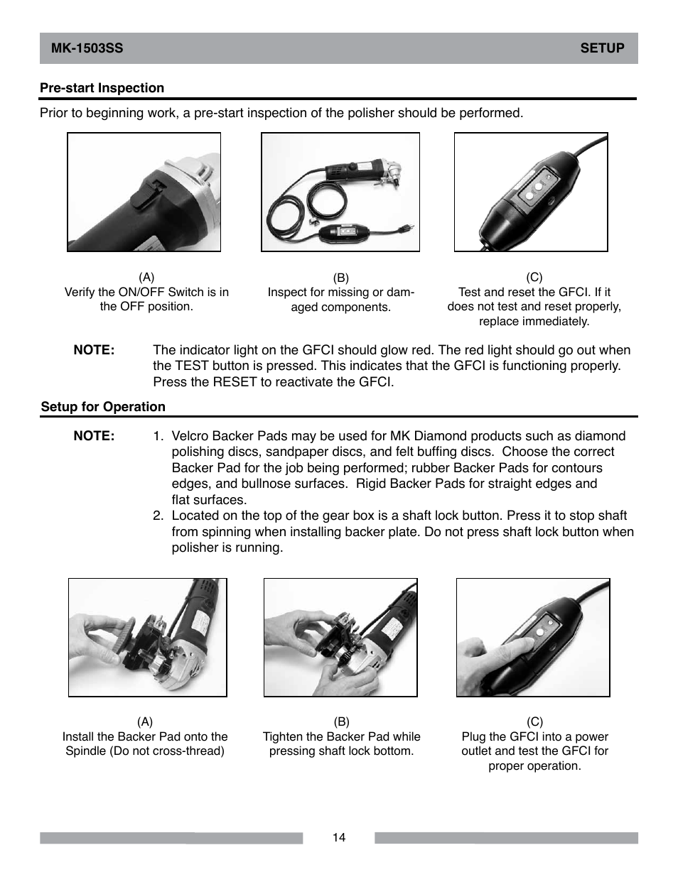 MK Diamond MK-1503SS User Manual | Page 14 / 24