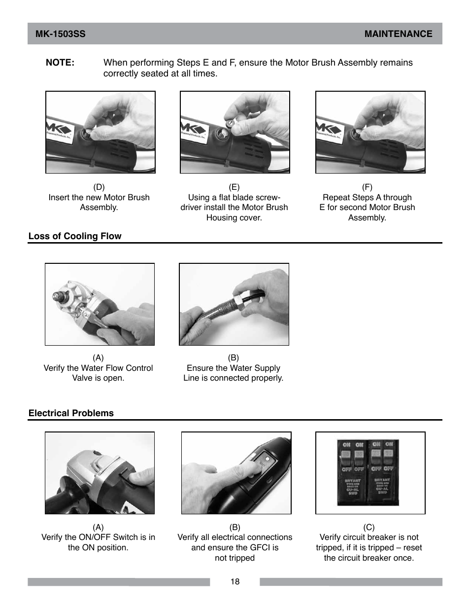 MK Diamond MK-1503SS User Manual | Page 18 / 24