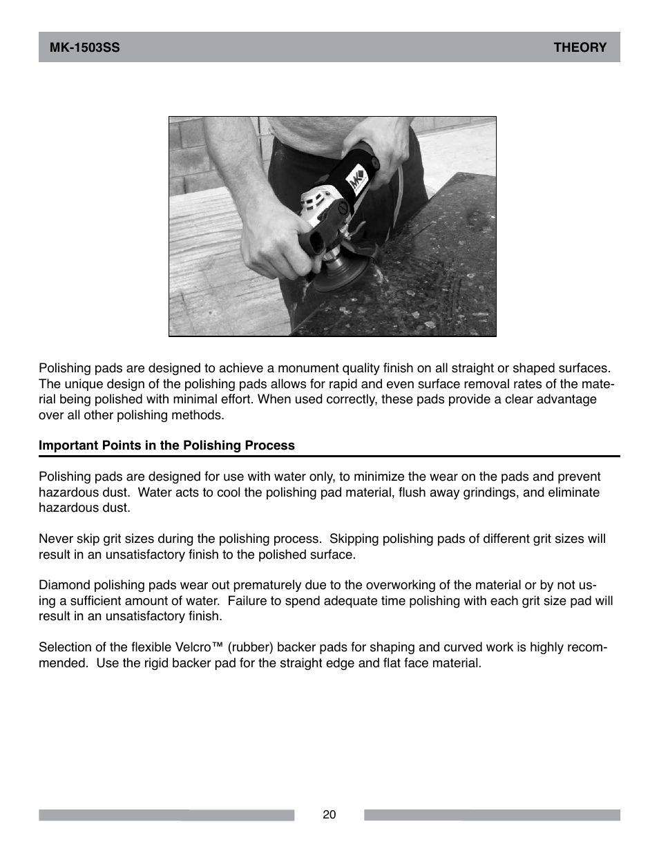 MK Diamond MK-1503SS User Manual | Page 20 / 24