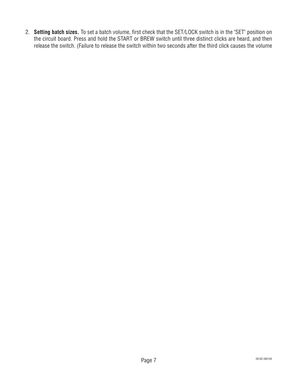 Bunn CWTF-TS-MV User Manual | Page 7 / 31