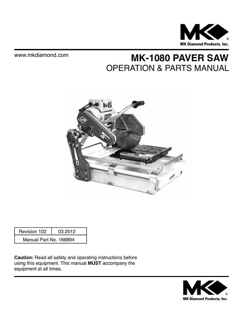 MK Diamond MK-1080 User Manual | 44 pages