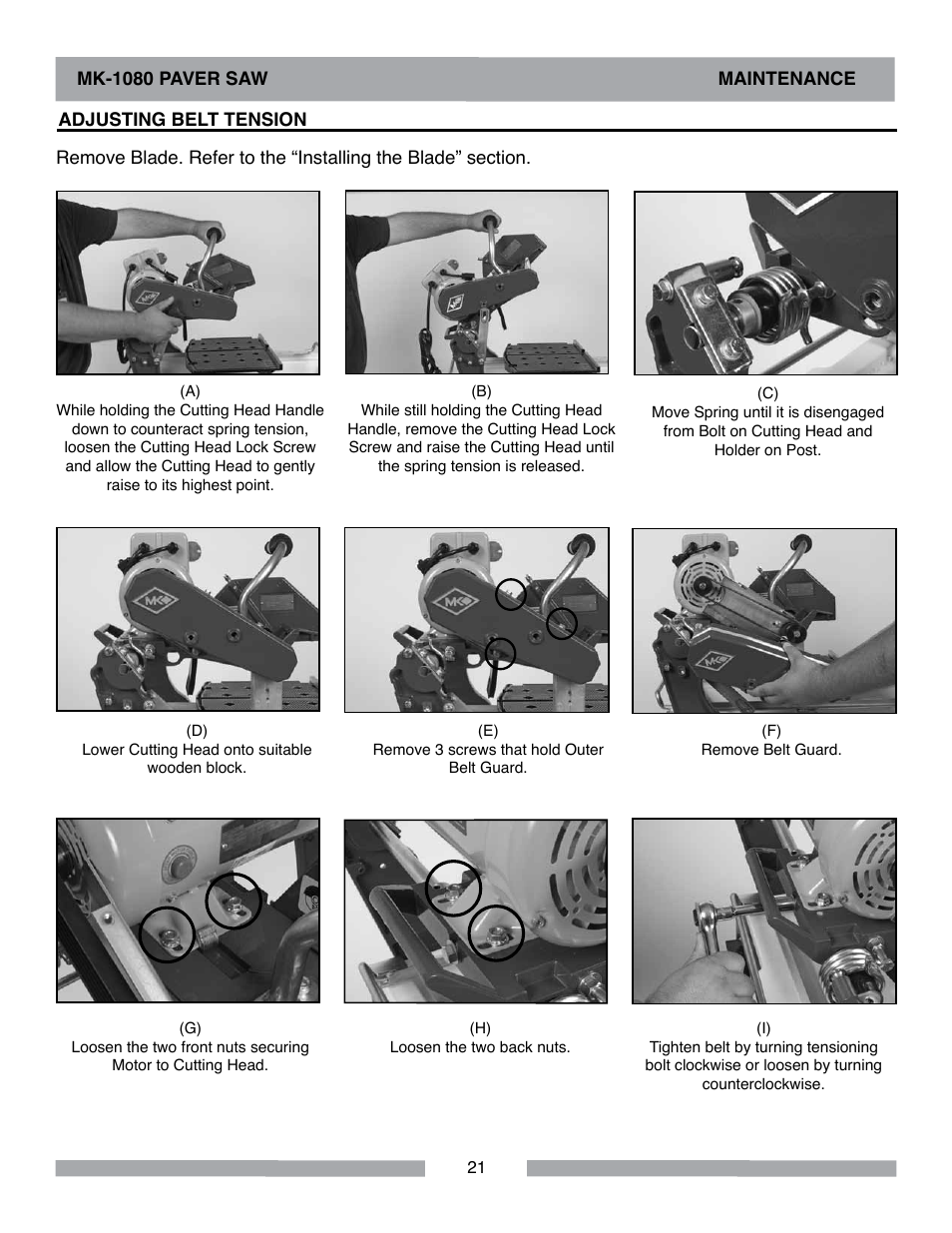 MK Diamond MK-1080 User Manual | Page 21 / 44