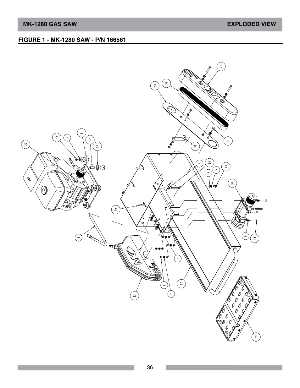 MK Diamond MK-1280 Gas User Manual | Page 36 / 48