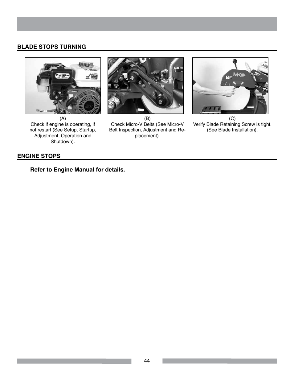 MK Diamond MK-2000 Gas User Manual | Page 44 / 60