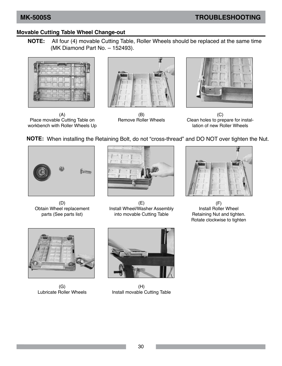 Mk-5005s troubleshooting | MK Diamond MK-5005S User Manual | Page 30 / 56