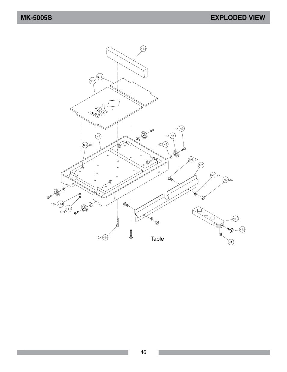 MK Diamond MK-5005S User Manual | Page 46 / 56