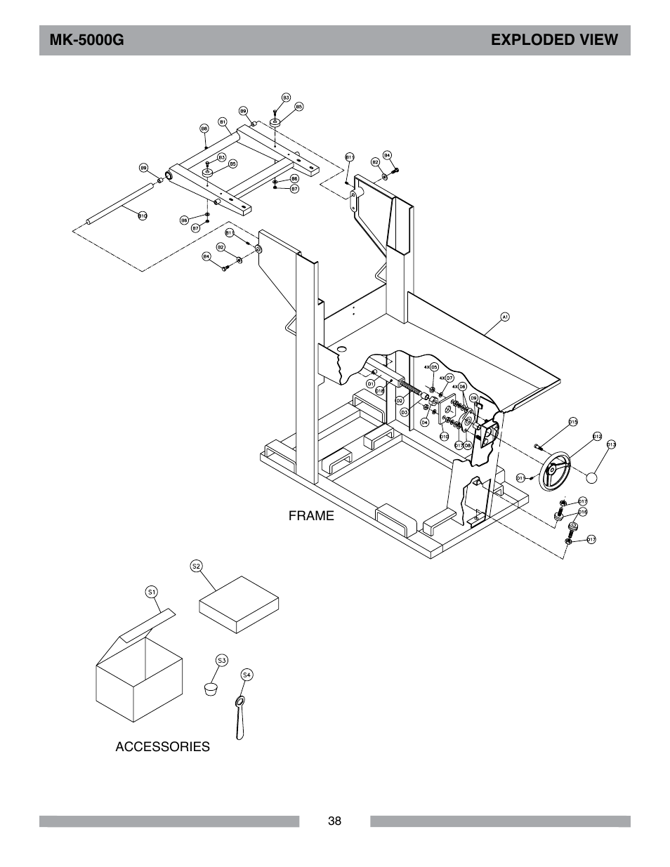 MK Diamond MK-5000 Gas User Manual | Page 38 / 56