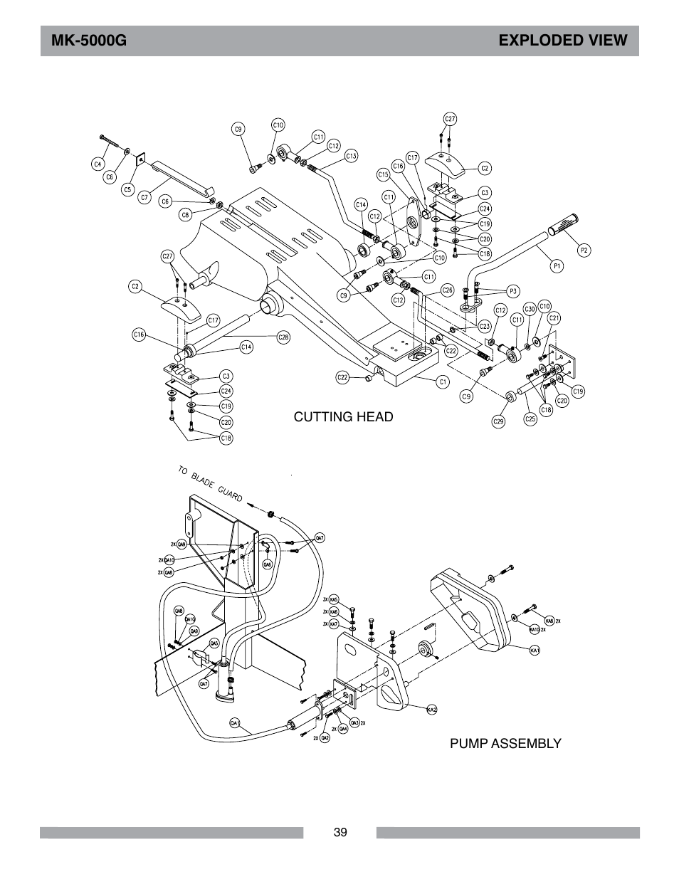 MK Diamond MK-5000 Gas User Manual | Page 39 / 56