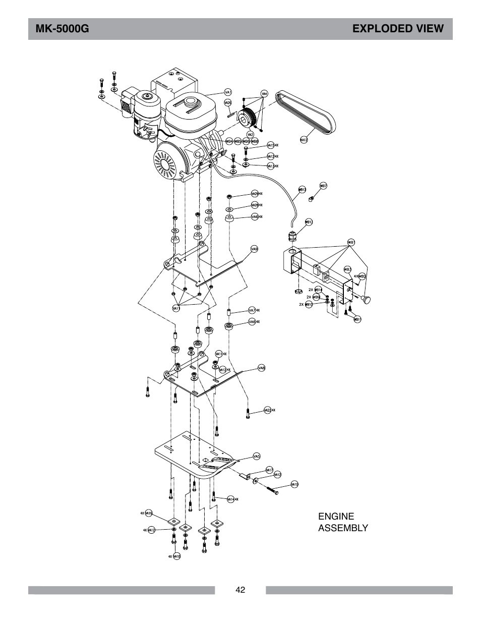 MK Diamond MK-5000 Gas User Manual | Page 42 / 56