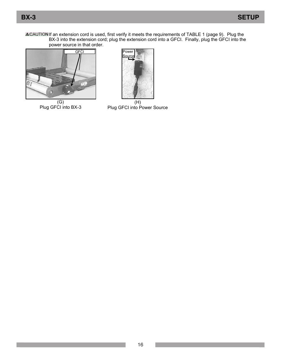 Bx-3 setup | MK Diamond BX-3 User Manual | Page 16 / 36