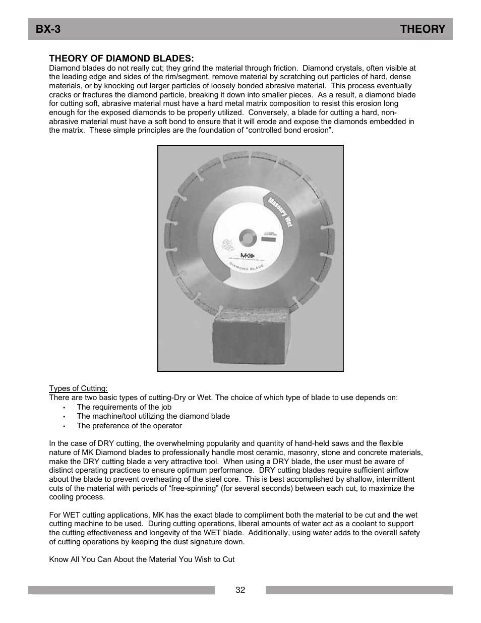 Bx-3 theory | MK Diamond BX-3 User Manual | Page 32 / 36