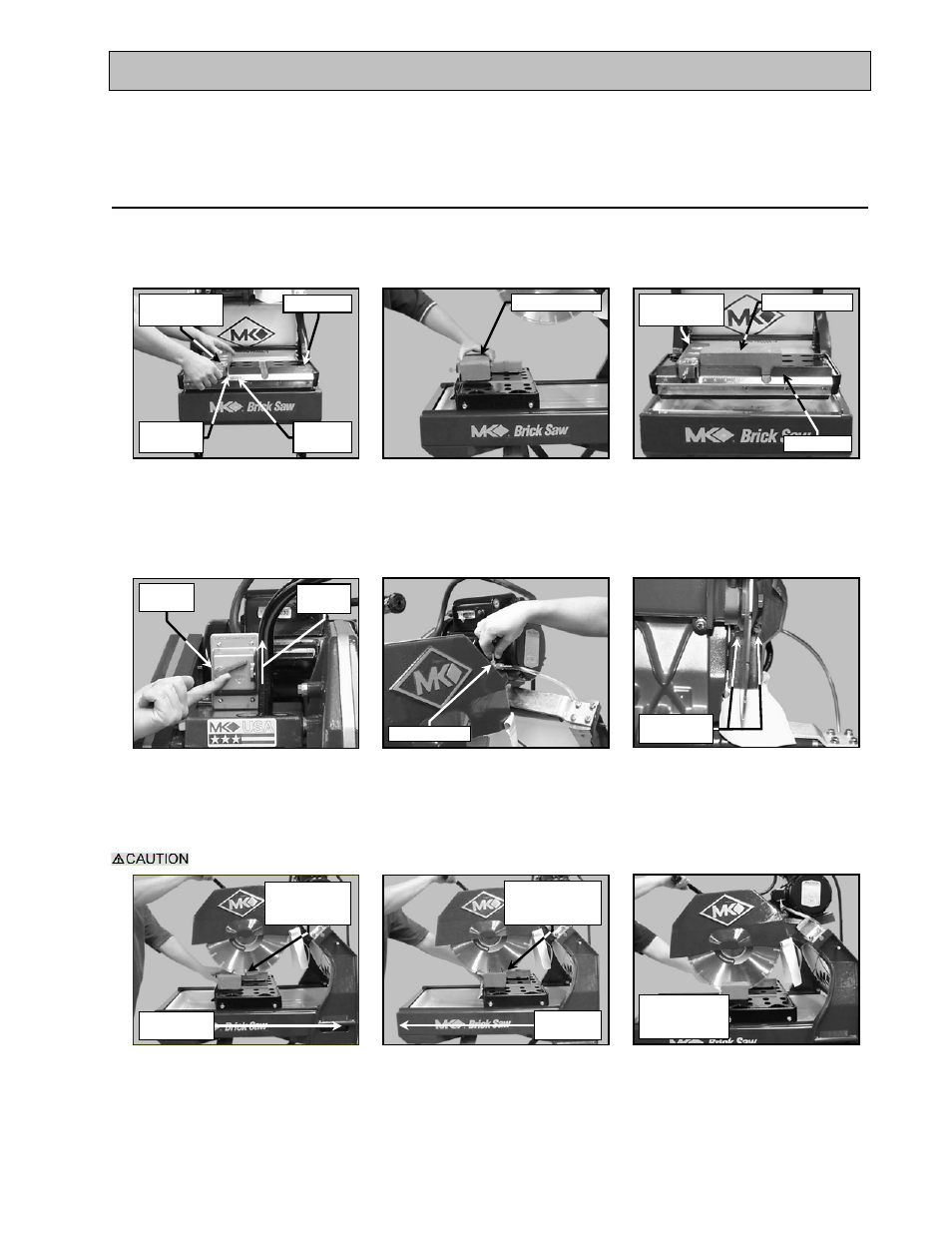 Setup, adjustment and operation, Adjustment and operation, Step cuts | MK Diamond MK-2000 User Manual | Page 18 / 51