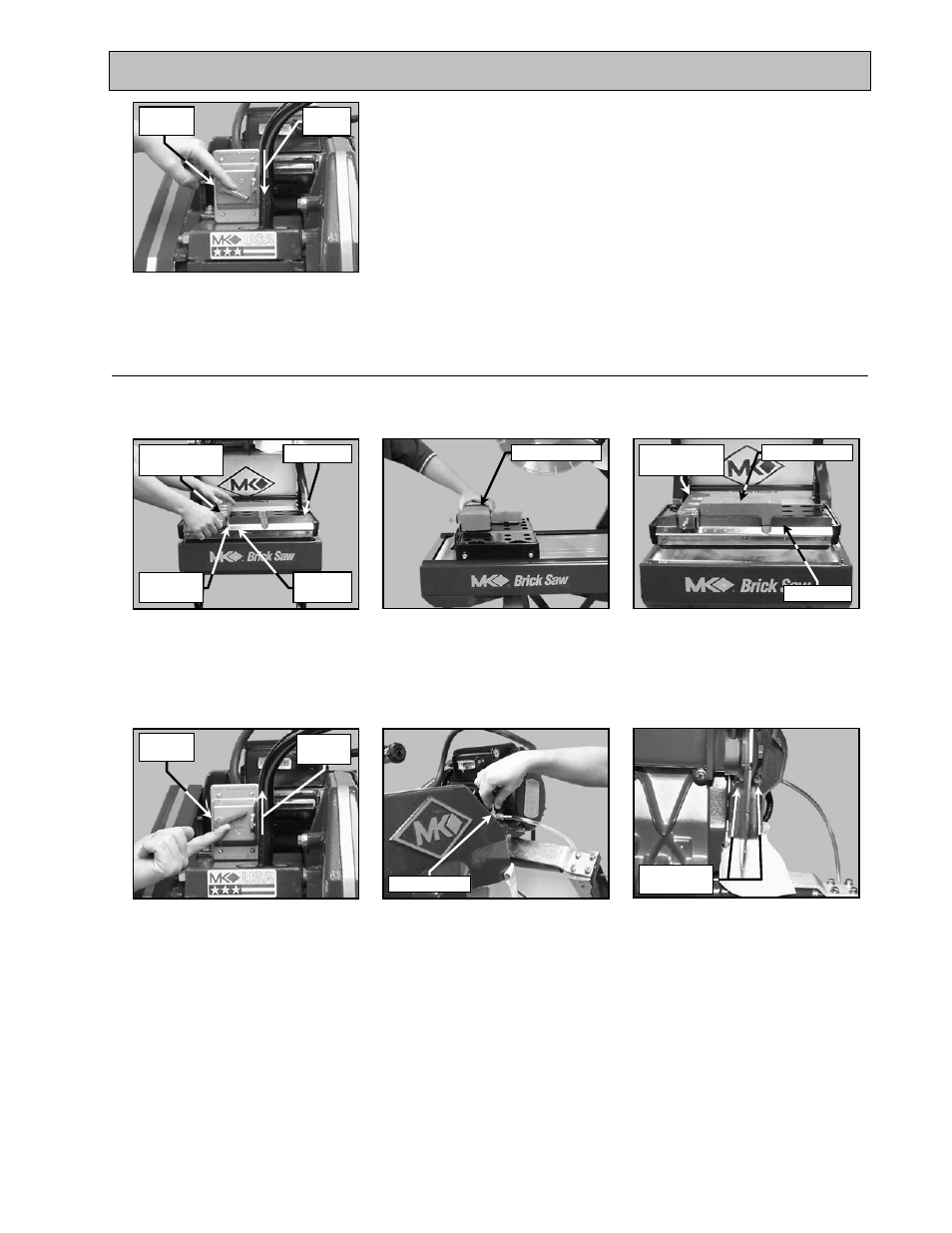 Setup, adjustment and operation, Chop cutting | MK Diamond MK-2000 User Manual | Page 19 / 51