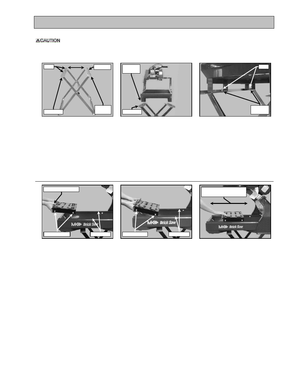 Unpacking, transport, universal stand and assembly, Universal stand, Assembly | Movable cutting table installation | MK Diamond MK-2000 Pro User Manual | Page 12 / 46
