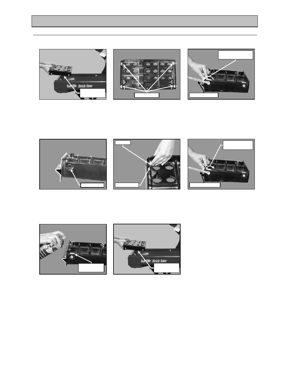 Maintenance and troubleshooting, Movable cutting table wheel change out | MK Diamond MK-2000 Pro User Manual | Page 29 / 46