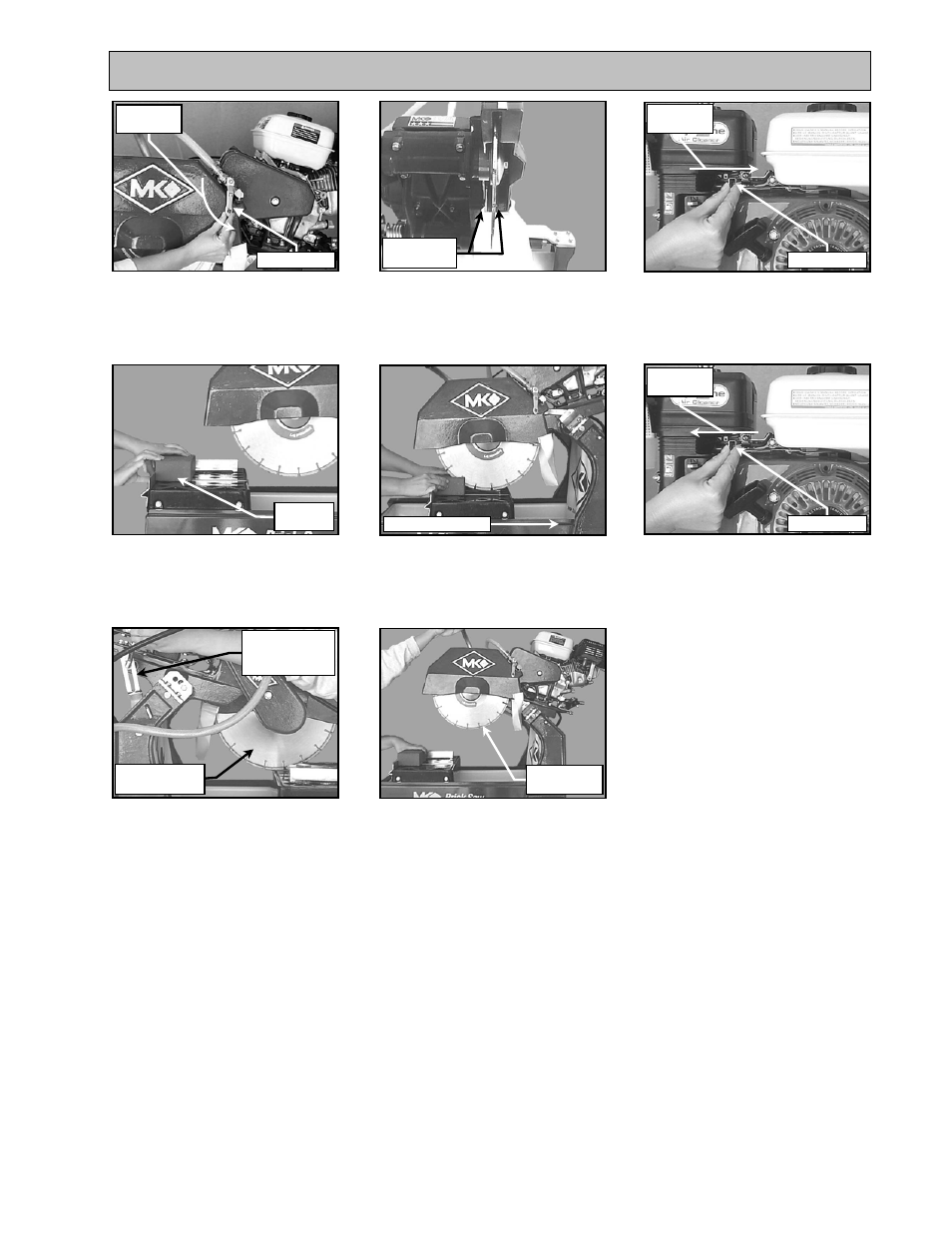 Setup, startup, adjustment, operation and shutdown | MK Diamond MK-2005G User Manual | Page 22 / 57