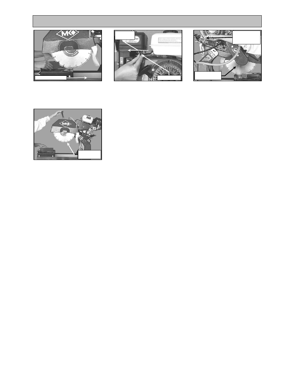 Setup, startup, adjustment, operation and shutdown | MK Diamond MK-2005G User Manual | Page 24 / 57