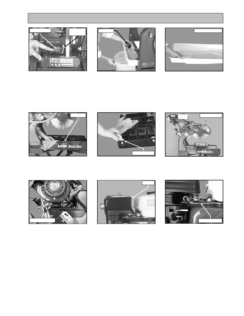 Setup, startup, adjustment, operation and shutdown | MK Diamond MK-2005G User Manual | Page 26 / 57