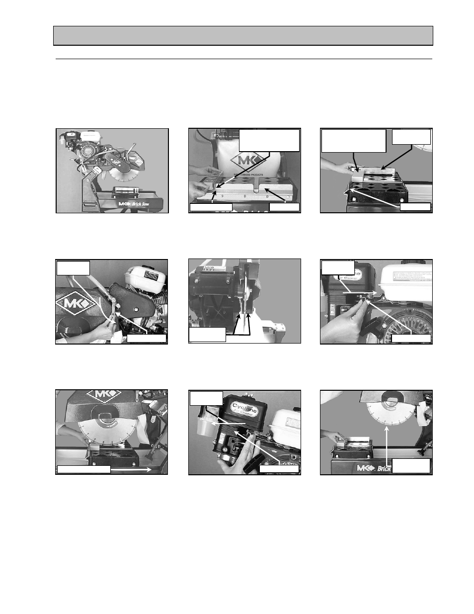 Maintenance and troubleshooting, Blade dressing | MK Diamond MK-2005G User Manual | Page 30 / 57