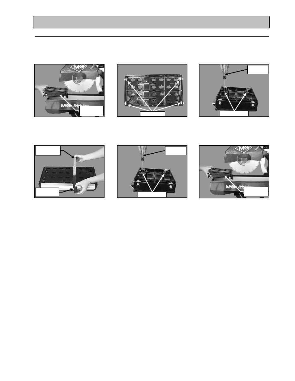 Maintenance and troubleshooting, Protective wooden strip replacement | MK Diamond MK-2005G User Manual | Page 33 / 57