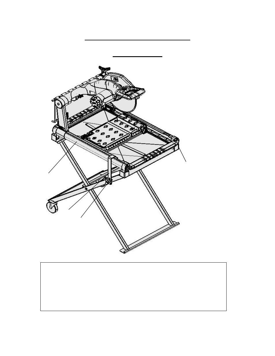 MK Diamond MK BX-4 Stand User Manual | 2 pages