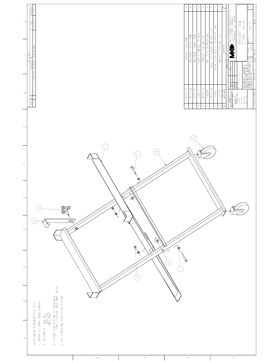 MK Diamond MK BX-4 Stand User Manual | Page 2 / 2