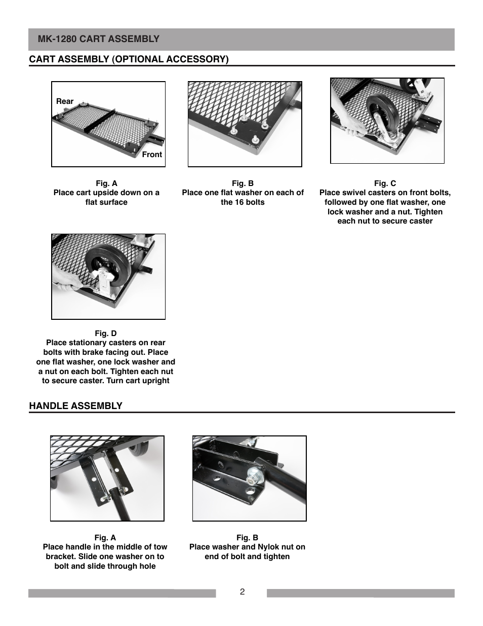 MK Diamond MK-1280 CART User Manual | Page 2 / 4