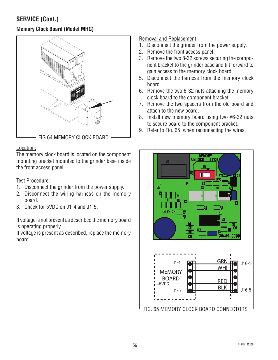 Bunn G9-2T DBC User Manual | Page 56 / 79