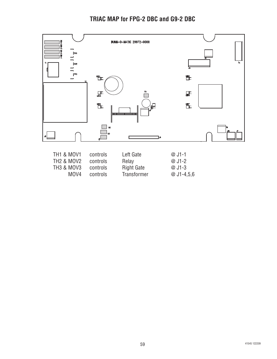 Bunn G9-2T DBC User Manual | Page 59 / 79