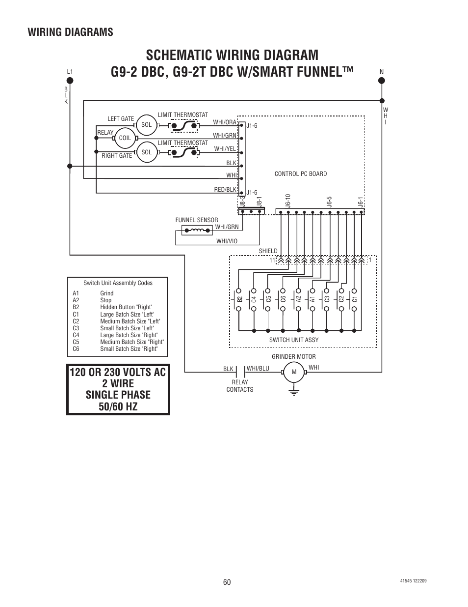 Bunn G9-2T DBC User Manual | Page 60 / 79