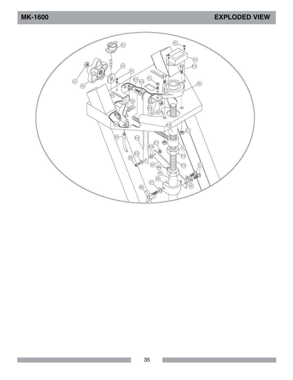 MK Diamond MK-1600 Series User Manual | Page 35 / 44