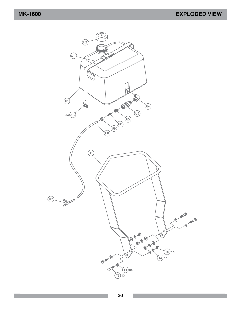 MK Diamond MK-1600 Series User Manual | Page 36 / 44