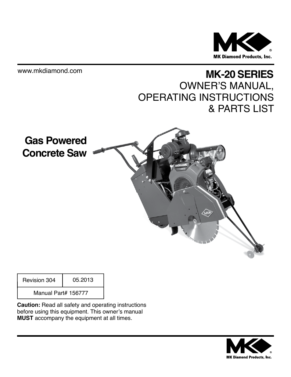 MK Diamond MK-20 Series User Manual | 52 pages