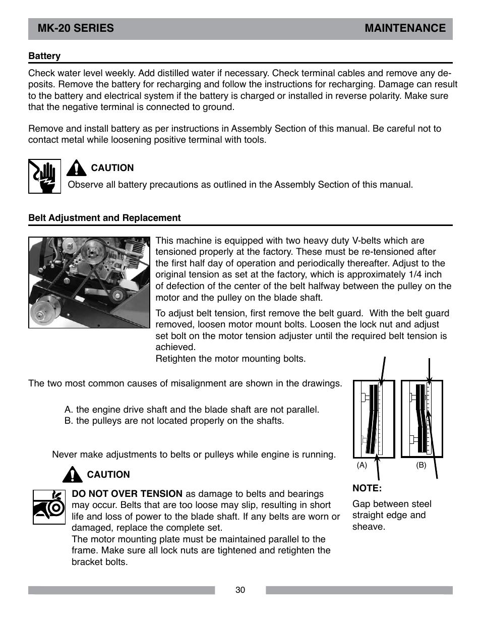 MK Diamond MK-20 Series User Manual | Page 30 / 52