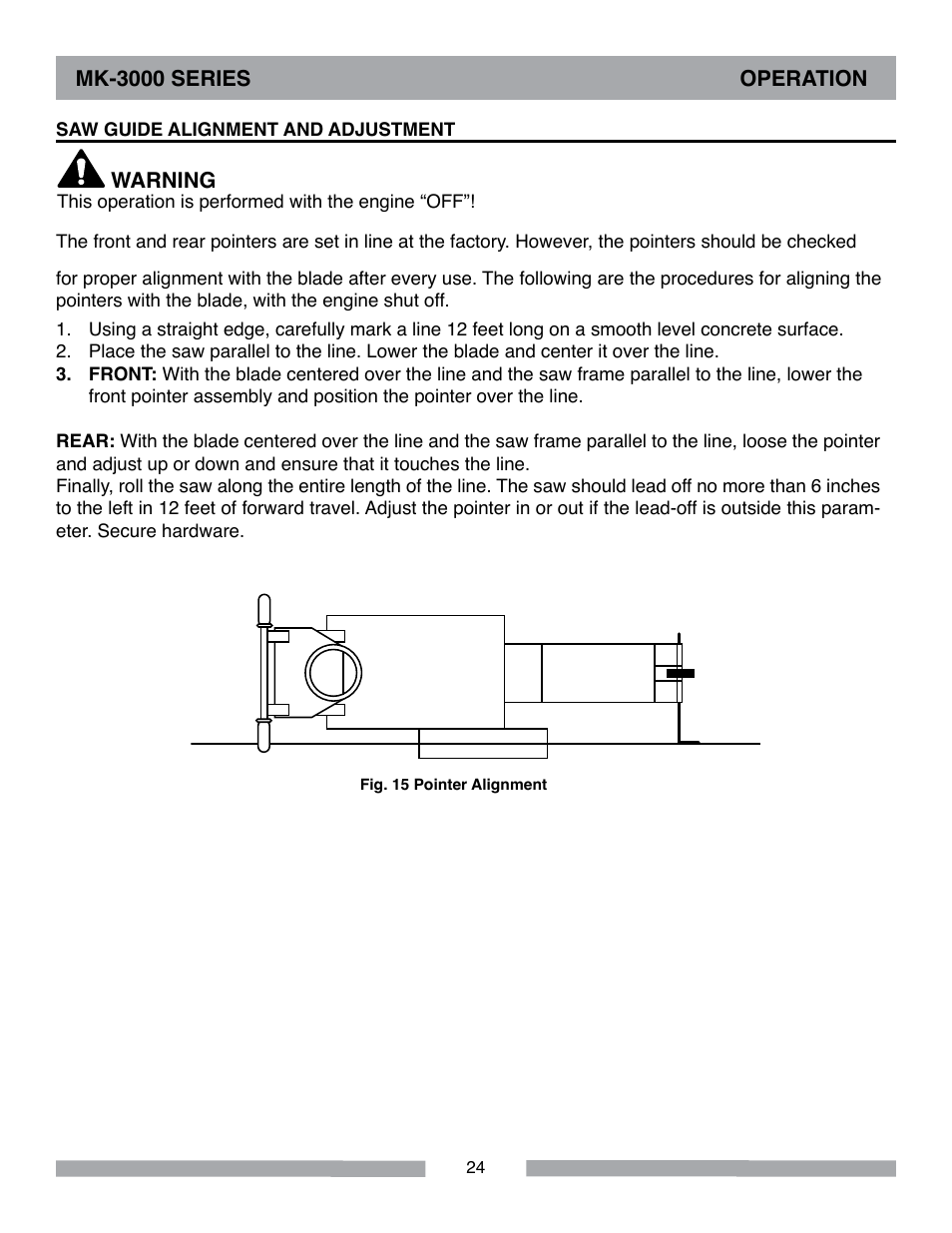 MK Diamond MK-3000 Series User Manual | Page 24 / 32