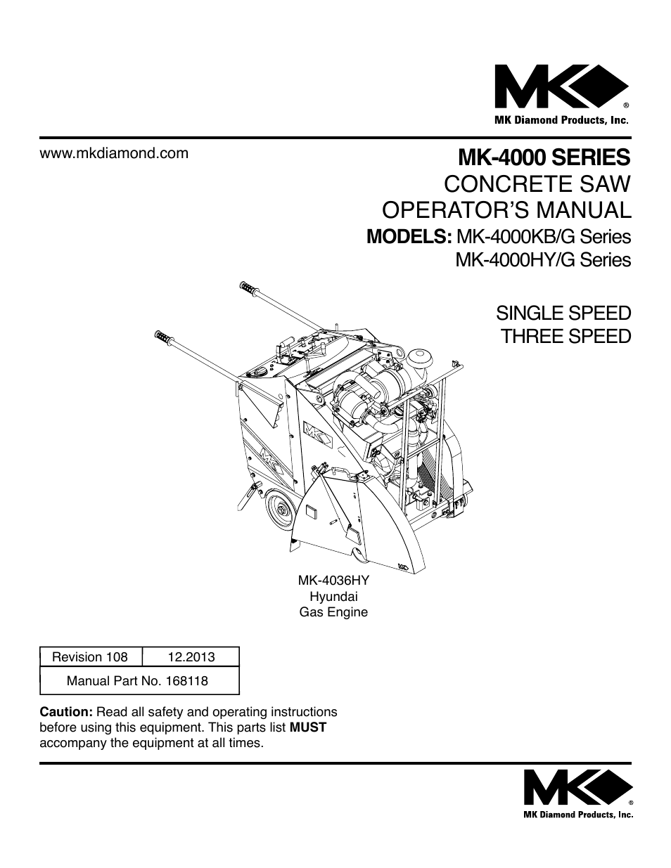 MK Diamond MK-4000 Series User Manual | 32 pages