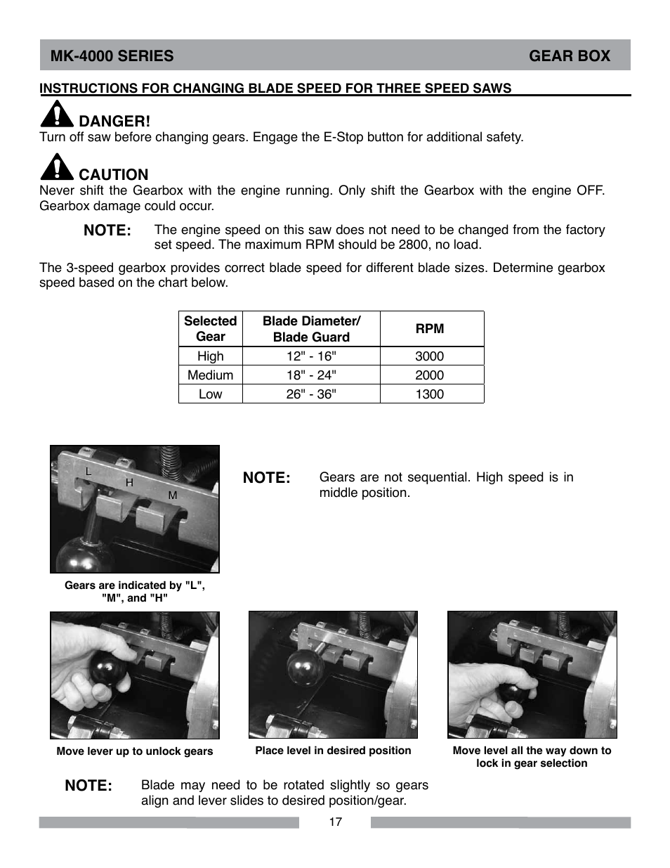 MK Diamond MK-4000 Series User Manual | Page 17 / 32