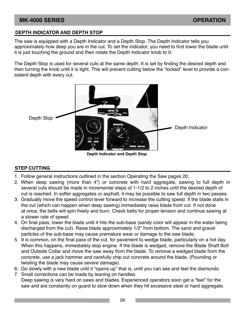 MK Diamond MK-4000 Series User Manual | Page 26 / 32