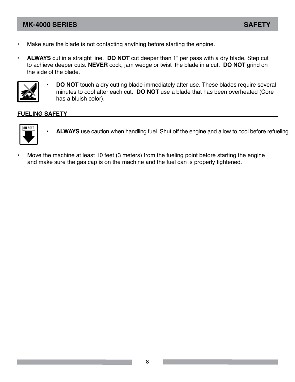 MK Diamond MK-4000 Series User Manual | Page 8 / 32