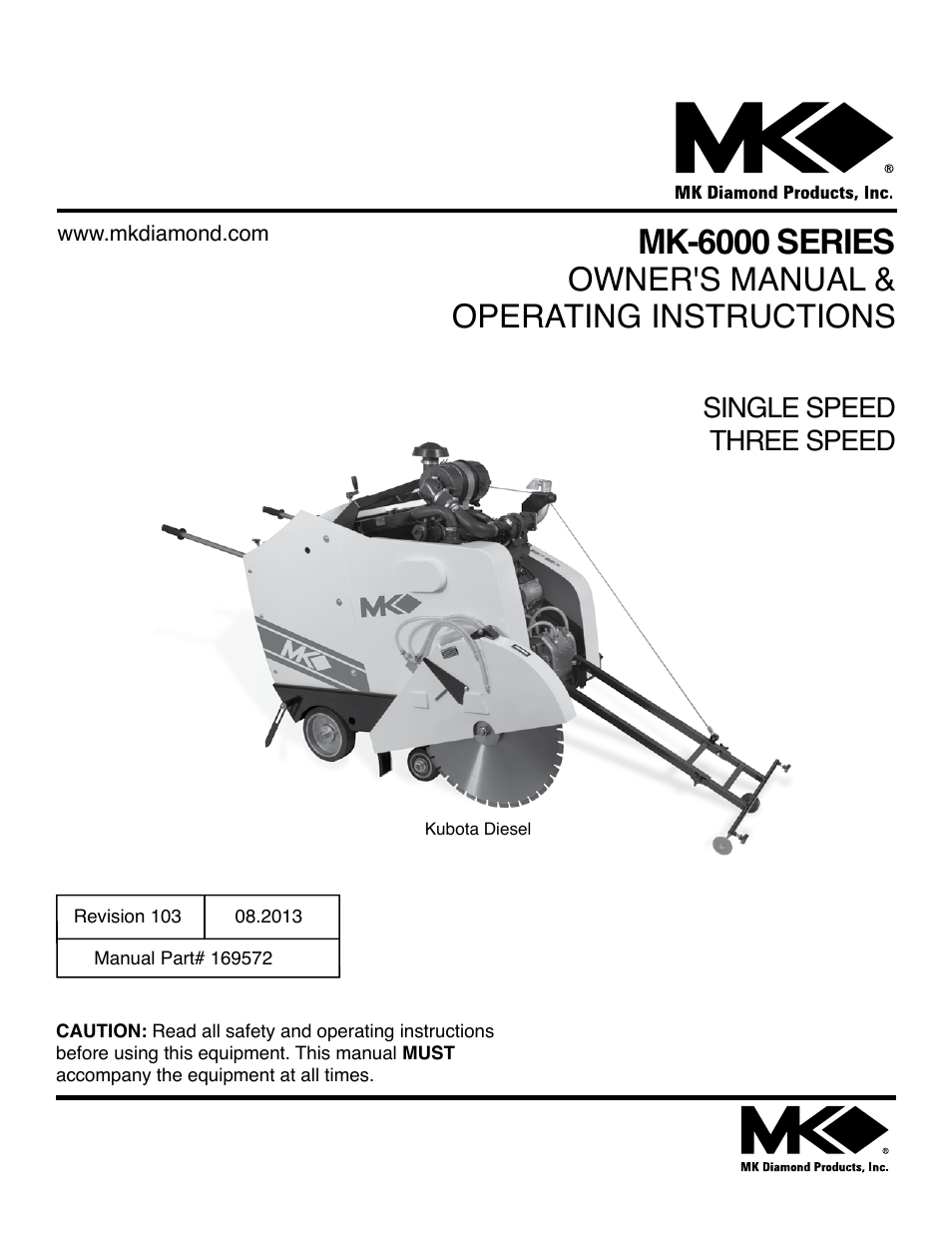 MK Diamond MK-6000 Series User Manual | 36 pages